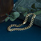 vintage Gouden armband gourmet 19.5 cm 14 krt