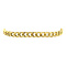 vintage Gouden armband gourmet 19.5 cm 14 krt