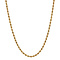 vintage Gouden koord collier 14 krt