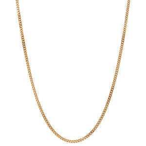 Gold length necklace gourmet 47.5 cm 14 krt