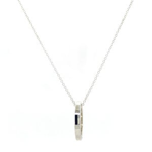 Zilveren Tiffany & Co collier met hanger 40.5 cm 925