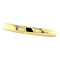 vintage Gouden gladde bangle 14 krt