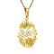 vintage Gold pendant fantasy 14 ct