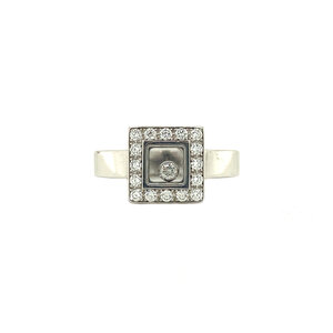 Gouden Chopard ring met diamant 18 krt