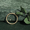 vintage Gouden ring getordeerd 14 krt