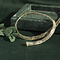 vintage Gouden fantasie choker 14 krt