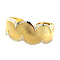 vintage Gouden bewerkte vintage bangle 14 krt