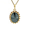 vintage Gold pendant with haematite 14 krt