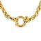 vintage Gold necklace foxtail 45 cm 14 krt