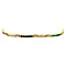 vintage Gouden vintage armband met saffier, smaragd, robijn en zirkonia 18 cm 14 krt