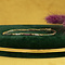 vintage Gouden vintage armband met saffier, smaragd, robijn en zirkonia 18 cm 14 krt