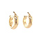 vintage Gold earrings fantasy 14 krt