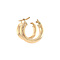 vintage Gouden oorringen fantasie 14 krt