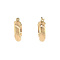 vintage Gouden oorringen fantasie 14 krt