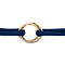 vintage Satijnen trinity armband 14 krt