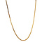 vintage Gold length necklace venetian 42.5 cm 14 krt