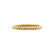 vintage Gold ring twisted 14 krt