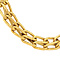 vintage Gold fantasy necklace 42 cm 14 krt