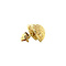 vintage Gold ear studs fantasy 14 krt