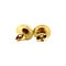 vintage Gold ear studs fantasy 14 krt