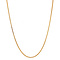 vintage Gold length necklace venetian 52 cm 18 krt