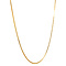 vintage Gold length necklace venetian 52 cm 18 krt