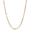 vintage Gold necklace jasseron 50 cm 14 krt