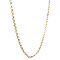 vintage Gold necklace jasseron 50 cm 14 krt