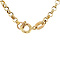 vintage Gold necklace jasseron 50 cm 14 krt