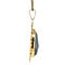 vintage Gold pendant with haematite 14 krt