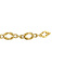 vintage Gold bracelet fantasy 19 cm 14 krt