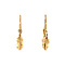 vintage Gold earrings fantasy 14 krt