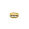 vintage Gold ring with diamond 18 krt