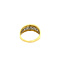 vintage Gouden ring met diamant 18 krt