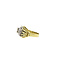 vintage Gold ring with rose diamond 14 krt