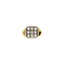 vintage Gold men's ring with diamonds 14 krt