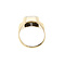 vintage Gouden herenring met diamant 14 krt