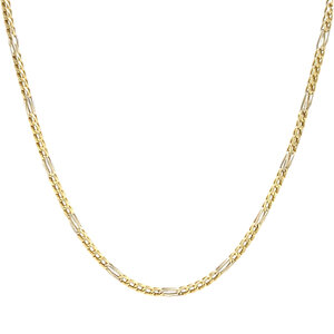 Gold fantasy necklace 14 krt