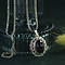 vintage Gold fantasy necklace 14 krt