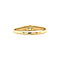 vintage Gouden Engelse pinkring met diamant 18 krt
