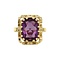 vintage Queen's ring 14 kt - Lavender Love