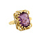 vintage Queen's ring 14 kt - Lavender Love