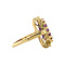 vintage Queen's ring 14 kt - Lavender Love