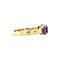 vintage Josephine ring 14 kt - Violet