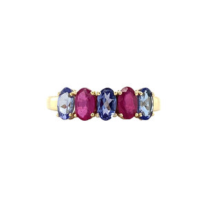 Josephine ring 14 kt - Rose