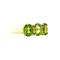 vintage Marlene ring 14 kt - Lime