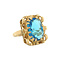 vintage Queen's ring 14 kt - Poolside Party