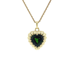 Sophia pendant 14 carat - Forest