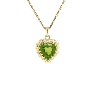 Sophia pendant 14 krt - Lime