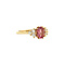 vintage Audrey ring 14 kt - Pink Sakura